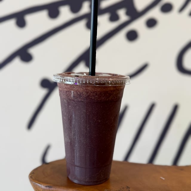 Purple Smile Smoothie.